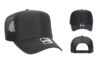 OTTO 39 165 High Crown Foam Trucker Charcoal Gray hat OTTO 39 165 High Crown Foam Trucker Charcoal Gray hat