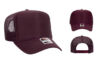 OTTO 39 165 High Crown Foam Trucker Maroon hat OTTO 39 165 High Crown Foam Trucker Maroon hat