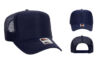 OTTO 39 165 High Crown Foam Trucker Navy hat OTTO 39 165 High Crown Foam Trucker Navy hat