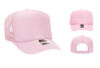 OTTO 39 165 High Crown Foam Trucker Soft Pink hat OTTO 39 165 High Crown Foam Trucker Soft Pink hat