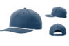 Richardson R258 5 Panel Classic Rope Cap Light Blue White Cap Richardson R258 5 Panel Classic Rope Cap Light Blue White Cap