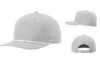 Richardson R258 5 Panel Classic Rope Cap Light Grey White cap Richardson R258 5 Panel Classic Rope Cap Light Grey White cap
