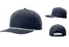 Richardson R258 5 Panel Classic Rope Cap Navy White Cap Richardson R258 5 Panel Classic Rope Cap Navy White Cap