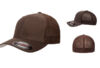 Flexfit Fitted Mesh Cap FF6511 Brown Flexfit Fitted Mesh Cap FF6511 Brown
