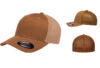 Flexfit Fitted Mesh Cap FF6511 Caramel Flexfit Fitted Mesh Cap FF6511 Caramel