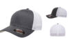 Flexfit Fitted Mesh Cap FF6511 Charcoal White Flexfit Fitted Mesh Cap FF6511 Charcoal White