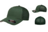 Flexfit Fitted Mesh Cap FF6511 Evergreen Flexfit Fitted Mesh Cap FF6511 Evergreen