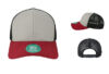 Legacy Mid Pro Trucker Cap MPS - Color: Grey/ Burgundy/ Black Legacy Mid Pro Trucker Cap MPS Grey Burgundy Black