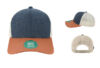 Legacy Mid Pro Trucker Cap MPS - Color: Melange Navy/ Bronze/ Stone Legacy Mid Pro Trucker Cap MPS Melange Navy Bronze Stone