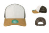 Legacy Mid Pro Trucker Cap MPS - Color: White/ Caramel/ Brown Legacy Mid Pro Trucker Cap MPS White Caramel Brown