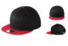 New Era 9Fifty Flat Bill Snapback Cap NE400 Black Scarlet New Era 9Fifty Flat Bill Snapback Cap NE400 Black Scarlet