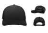 Pacific Headwear 5Panel Trucker Cap 105c - Color: Black/Black Pacific Headwear 5Panel Trucker Cap 105c Black:Black