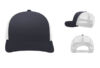 Pacific Headwear 5Panel Trucker Cap 105c - Color: Navy/White Pacific Headwear 5Panel Trucker Cap 105c Navy:White