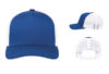 Pacific Headwear 5Panel Trucker Cap 105c - Color: Royal/White/Royal Pacific Headwear 5Panel Trucker Cap 105c Royal:White:Royal