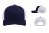 Pacific Headwear 5Panel Trucker Cap 105c - Color: True Navy/White/True Navy Pacific Headwear 5Panel Trucker Cap 105c True Navy:White:True Navy