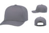 Pacific Headwear Weekender Perforated Snapback P424 - Color: Graphite Customizable Pacific Headwear Weekender P424 Perforated Snapback for your logo