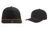 Zapped Headwear BLACKHAWK R+ Black-Orange Chainlink Rope