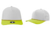 Zapped Headwear BLACKHAWK R+ Off White / Mellow Green Bill / Green Red Rope