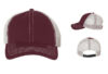 47' Brand 4710 Trawler Cap Unstructured Trucker - Color: Dark Maroon/Stone 47' Brand 4710 Trawler Cap Unstructured Trucker Dark Maroon:Stone
