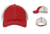 47' Brand 4710 Trawler Cap Unstructured Trucker - Color: Red/Stone 47' Brand 4710 Trawler Cap Unstructured Trucker Red:Stone