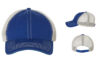 47' Brand 4710 Trawler Cap Unstructured Trucker - Color: Royal/Stone 47' Brand 4710 Trawler Cap Unstructured Trucker Royal:Stone