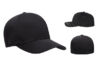 Flexfit FF180 Delta Seamless Fitted Cap - Color: Black Flexfit FF180 Delta Seamless Fitted Cap Black