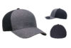 Flexfit FF180 Delta Seamless Fitted Cap - Color: Melange Blue/Melange Flexfit FF180 Delta Seamless Fitted Cap Melange Blue:Melange