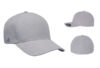 Flexfit FF180 Delta Seamless Fitted Cap - Color: Melange Silver Flexfit FF180 Delta Seamless Fitted Cap Melange Silver