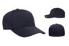 Flexfit FF180 Delta Seamless Fitted Cap - Color: Navy Flexfit FF180 Delta Seamless Fitted Cap Navy