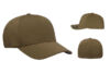 Flexfit FF180 Delta Seamless Fitted Cap - Color: Olive Flexfit FF180 Delta Seamless Fitted Cap Olive