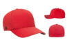 Flexfit FF180 Delta Seamless Fitted Cap - Color: Red Flexfit FF180 Delta Seamless Fitted Cap Red
