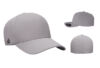 Flexfit FF180 Delta Seamless Fitted Cap - Color: Silver Flexfit FF180 Delta Seamless Fitted Cap Silver