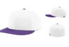 Richardson PTS30 Perforated R Flex Fitted Cap Combination White Purple Richardson PTS30 Perforated R Flex Fitted Cap Combination White Purple