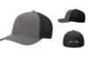 Richardson R110 R FLEX Fitted Trucker - Color: Charcoal/Black Richardson R110 R FLEX Fitted Trucker Charcoal:Black