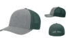 Richardson R110 R FLEX Fitted Trucker - Color: Heather Grey/Dark Grey Richardson R110 R FLEX Fitted Trucker Heather Grey:Dark Grey