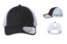 Infinity Her Womens Ponytail Trucker Black White front and sides