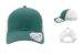 Infinity Her Womens Ponytail Trucker Emerald White front and sides