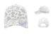 Infinity Her Womens Ponytail Trucker Grey Cow White front and sides