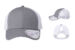 Infinity Her Womens Ponytail Trucker Grey White front and sides
