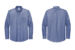 Brooks Brothers BB18000 Wrinkle Free Stretch Pinpoint Shirt Cobalt Black