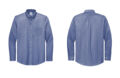 Brooks Brothers BB18000 Wrinkle Free Stretch Pinpoint Shirt Cobalt Black