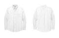 Brooks Brothers BB18000 Wrinkle Free Stretch Pinpoint Shirt White