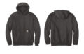 CTK121 Carhartt Midweight Hooded Sweatshirt - Carbon Heather