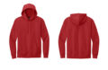 DT6100 District Fleece Hoodie - Classic Red
