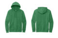 DT6100 District Fleece Hoodie - Heathered Kelly Green