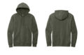 DT6100 District Fleece Hoodie - Heathered Olive