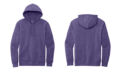 DT6100 District Fleece Hoodie - Heathered Purple