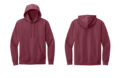 DT6100 District Fleece Hoodie - Plum