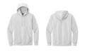 DT6100 District Fleece Hoodie - White Smoke