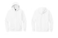 DT6100 District Fleece Hoodie - White